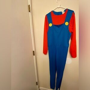 Adult Super Mario Halloween cosplay Costume -Medium